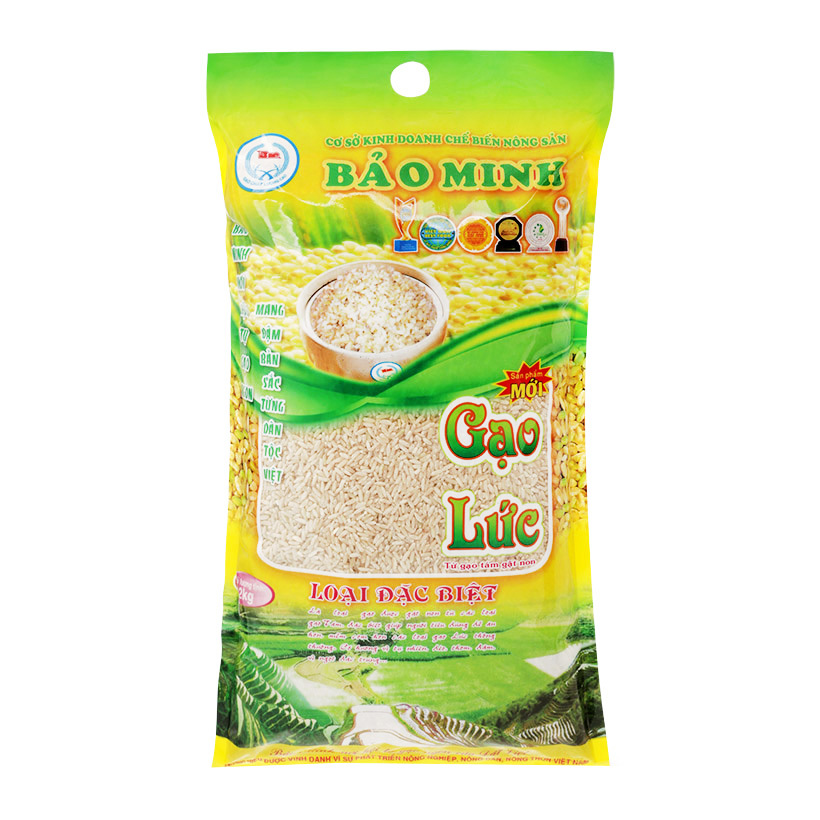 Gạo Lức Đặc Sản 2kg -  Bảo Minh